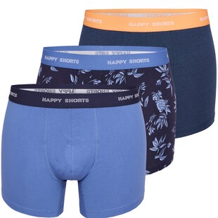Happy Shorts 3-Pack Boxer Shorts Men D922 Hawaii