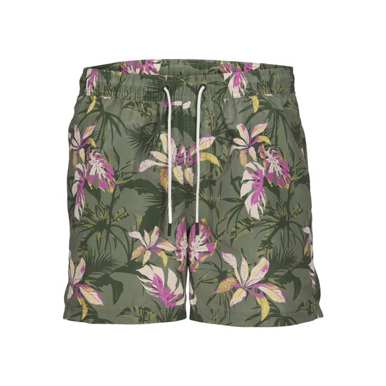 Jack & Jones Jack & Jones Men's Swim Short JPSTFIJI JJSWIM Tropical Print