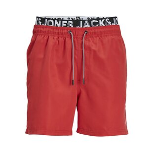 Jack & Jones Men's Swim Short JPSTFIJI Red