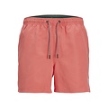 Jack & Jones Jack & Jones Heren Zwemshorts JPSTFIJI Effen Hot Coral