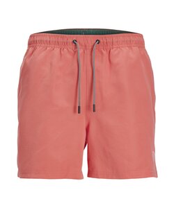 Jack & Jones Men's Swim Shorts JPSTFIJI Solid Hot Coral