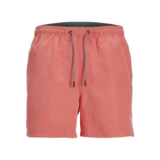 Jack & Jones Jack & Jones Men's Swim Shorts JPSTFIJI Solid Hot Coral