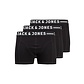 Jack & Jones Jack & Jones Plus Size Boxer Shorts Men's Trunks SENSE 3-Pack Black
