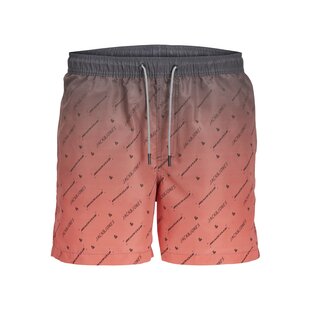 Jack & Jones Heren Zwemshort JPSTFIJI Colorflow Rood