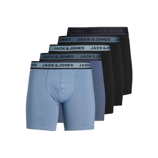 Jack & Jones Jack & Jones Boxershorts Heren Lange Pijp JACLOUIS BOXER BRIEFS 5 PACK