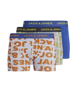Jack & Jones Boxershorts Heren JACLOGO ILLUSION Trunks 3-Pack