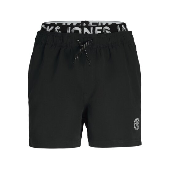 Jack & Jones Junior Jack & Jones Junior Boys Swim Short JPSTFIJI Double Waistband Black