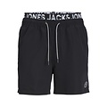 Jack & Jones Jack & Jones Heren Zwemshort JPSTFIJI Dubbele Waistband Zwart