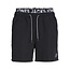 Jack & Jones Jack & Jones Heren Zwemshort JPSTFIJI Dubbele Waistband Zwart