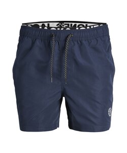 Jack & Jones Heren Zwemshort JPSTFIJI Dubbele Waistband Donkerblauw