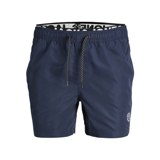 Jack & Jones Jack & Jones Heren Zwemshort JPSTFIJI Dubbele Waistband Donkerblauw