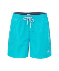 Happy Shorts Heren Zwemshort Effen Mintblauw