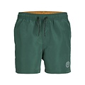 Jack & Jones Junior Jack & Jones Junior Boys Swim Short JPSTFIJI Plain Dark Green