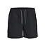 Jack & Jones Jack & Jones Heren Zwemshorts JPSTFIJI Black Tape Effen Zwart