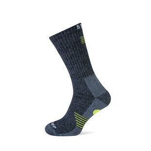 Stapp Techno Unisex Bamboo Socks 28400 Gray/Yellow 1-Pair