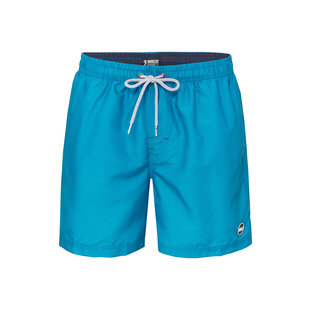 Happy Shorts Men's Swim Short Plain Teal Blue