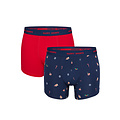 Happy Shorts Happy Shorts Christmas Boxer Shorts 2-Pack Men's Gingerbread