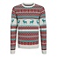 Jack & Jones Junior Jack & Jones Junior Kersttrui Jongens JORSNOWBALL Moonbeam