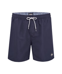 Happy Shorts Men's Swim Short Plain Dark Blue