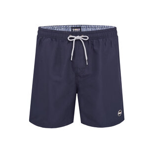 Happy Shorts Heren Zwemshort Effen Donkerblauw