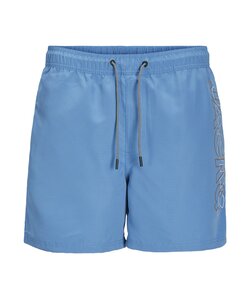 Jack & Jones Junior Boys Swim Short JPSTFIJI Double Logo Solid Light Blue