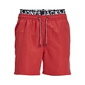 Jack & Jones Junior Jack & Jones Junior Boys Swim Short JPSTFIJI Double Waistband Red