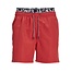 Jack & Jones Junior Jack & Jones Junior Jongens Zwemshort JPSTFIJI Dubbele Waistband Rood