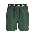 Jack & Jones Jack & Jones Men's Swim Short JPSTFIJI Double Waistband Green