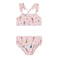 Name It Name It Girls Bikini Set Kids NMFZAMAR Seahorse Print Pink