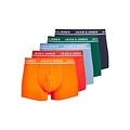 Jack & Jones Jack & Jones Boxershorts Heren Trunks JACCOLORFUL KENT 5-Pack