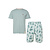 Phil & Co Phil & Co Men's Short Pyjamas Short Pyjamas Cotton Green