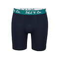 Phil & Co Phil & Co Boxershorts Heren Met Lange Pijpen Boxer Briefs 4-Pack Blauw / Groen