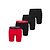Phil & Co Phil & Co Boxer Shorts Men's Long-Pipe Boxer Briefs 4-Pack Red / Black