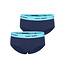Happy Shorts Happy Shorts Dames Hipster Navy Blauw 2-Pack