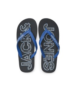 Jack & Jones Heren Teenslippers JFWLOGO Antraciet