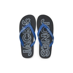 Jack & Jones Heren Teenslippers JFWLOGO Antraciet