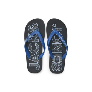 Jack & Jones Men's Flip Flops JFWLOGO Anthracite
