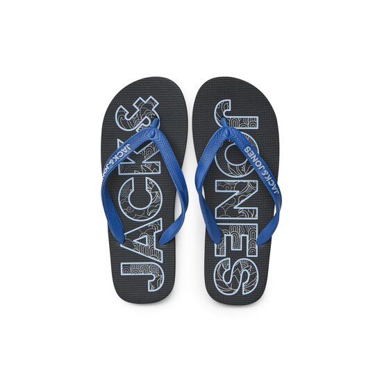 Jack & Jones Jack & Jones Heren Teenslippers JFWLOGO Antraciet