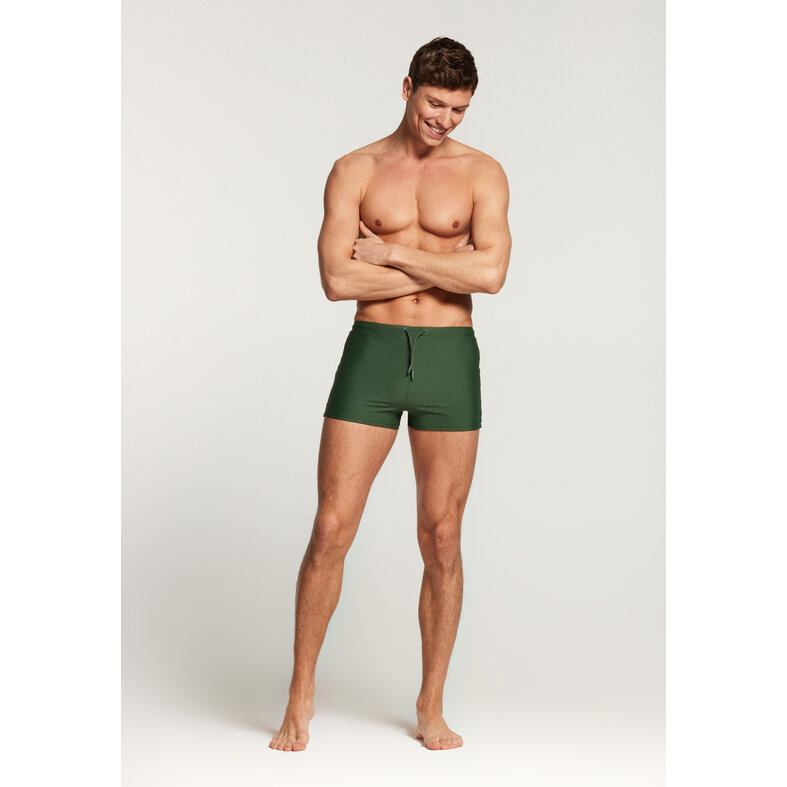 Shiwi Shiwi Heren Zwemboxer Strak Effen Groen