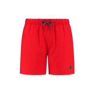 Shiwi Men's Swim Short Mike Solid Red