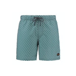 Shiwi Men's Swim Short Hammam Green With Motif
