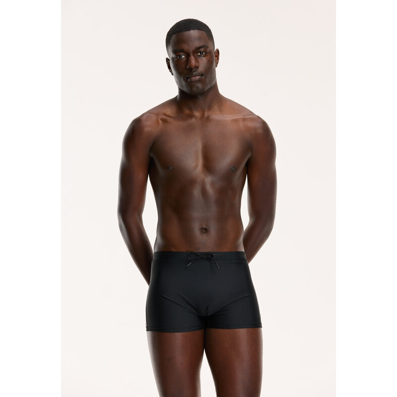 Shiwi Shiwi Men's Swim Boxer Tight Solid Black