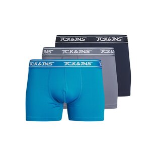 Jack & Jones Men's Boxer Shorts Trunks Microfibre JACCARL Solid Multi 3-Pack