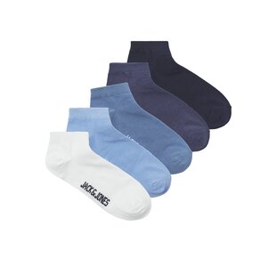 Jack & Jones Junior Sneaker Socks Boys JACBEN 5-Pack Blue