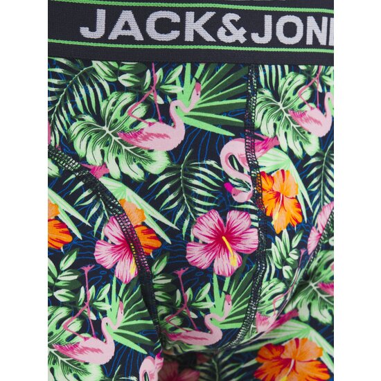 Jack & Jones Junior Jack & Jones Junior Boxer Shorts Boys Trunks JACPINK Flamingo Print 3-Pack
