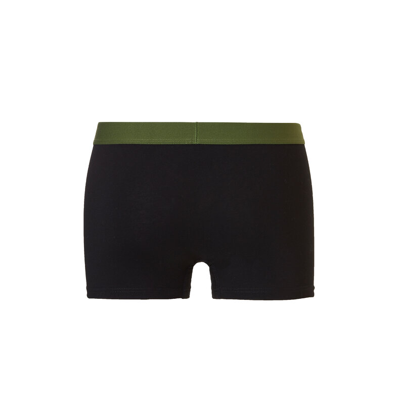 Cat CAT Heren Boxershorts Zwart / Camouflage Groen 4-Pack