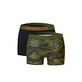 CAT CAT Heren Boxershorts Effen Camouflage Groen 2-Pack