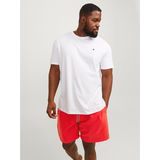 Jack & Jones Jack & Jones Plus Size Zwemshort Heren JPSTFIJI Effen Rood