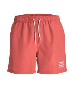 Jack & Jones Men's Swim Short JPSTKAIKO Hot Coral