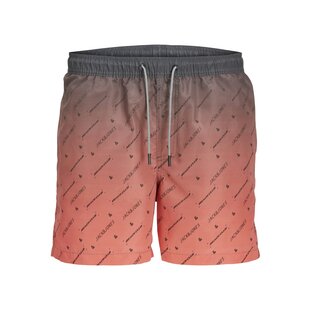 Jack & Jones Junior Swim Shorts Boys JPSTFIJI Colorflow Red